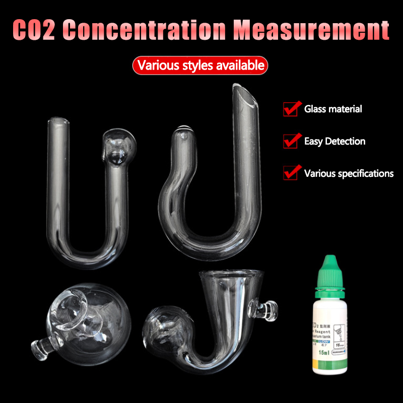 Planted Aquarium Test Kit - Диффузное стекло CO2 для проверки падения