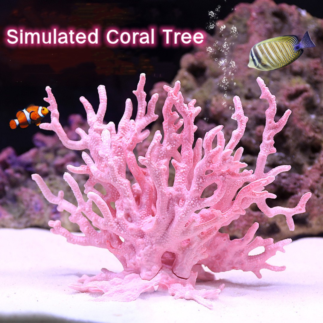 Planted Aquarium Hard Water - Аквариум, имитация акваскейпа, коралловое водное растение,