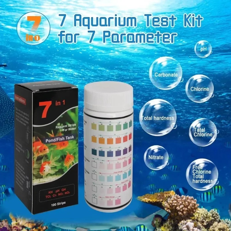 Planted Aquarium Test Kit - Горячая распродажа: Тест-полоски для аквариума, тест-полоски