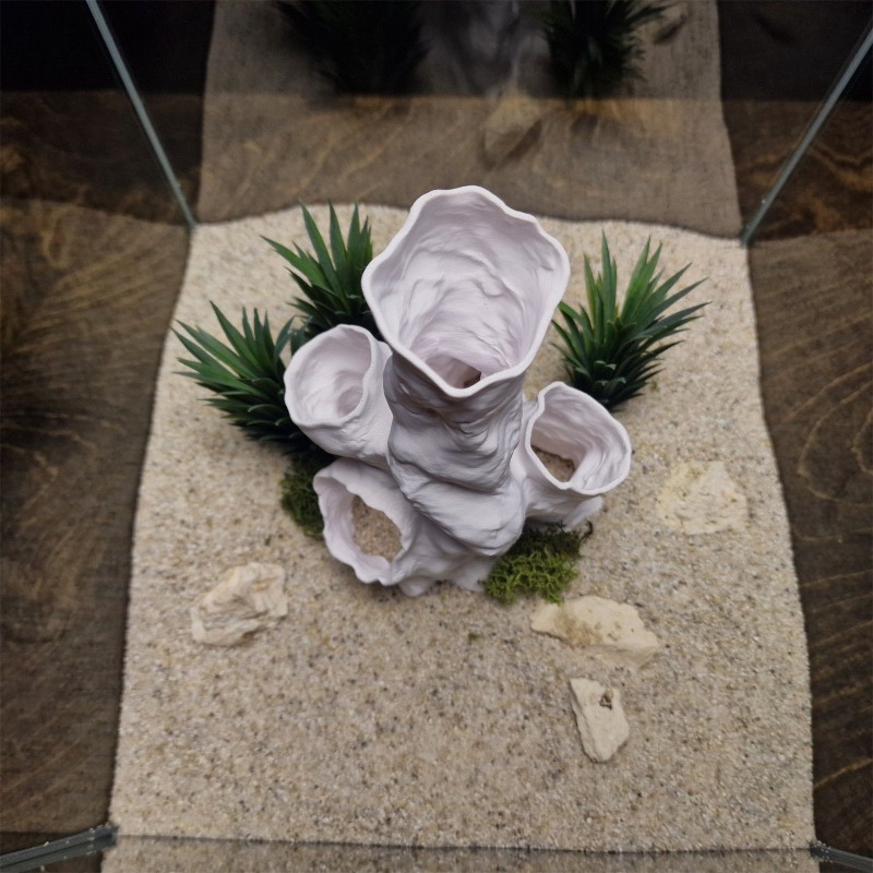 Planted Aquarium Betta - Горячая распродажа: 3D-печатный коралловый туннель-убежище, декор
