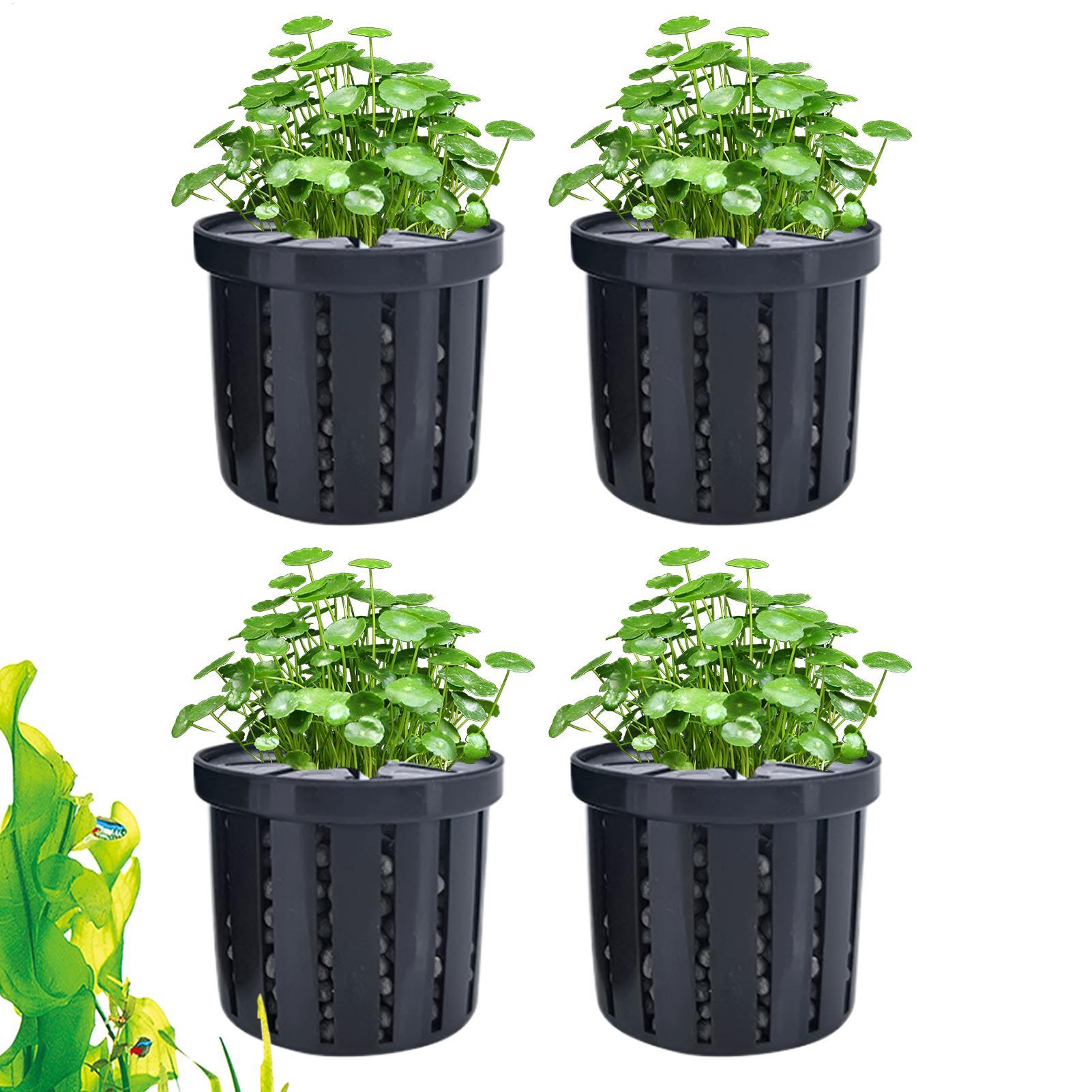 Aquarium Plant Live - Набор из 4-х аквариумных горшков с