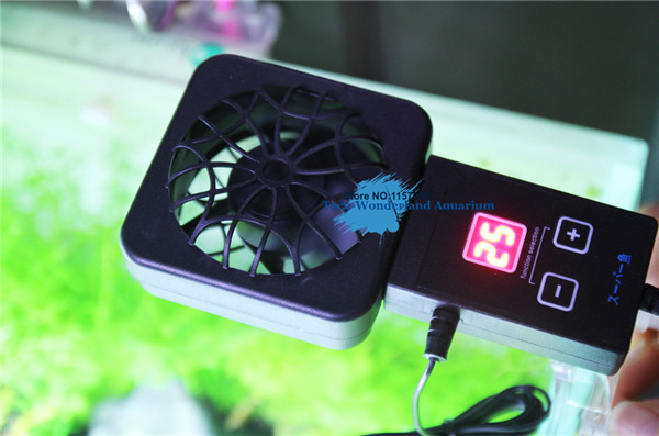 Planted Aquarium Temperature - Мини нано-зажим подвесной вентилятор датчик Автоматический