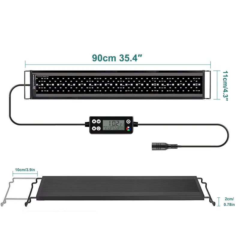 Led Planted Tank Light - Светодиодный светильник SIROKA SRK-YFT 90 см