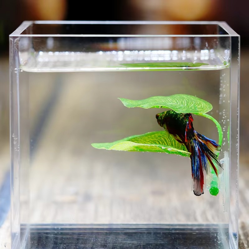 Planted Aquarium Betta - Искусственный декоративный лист-гамак для аквариума: укрытие