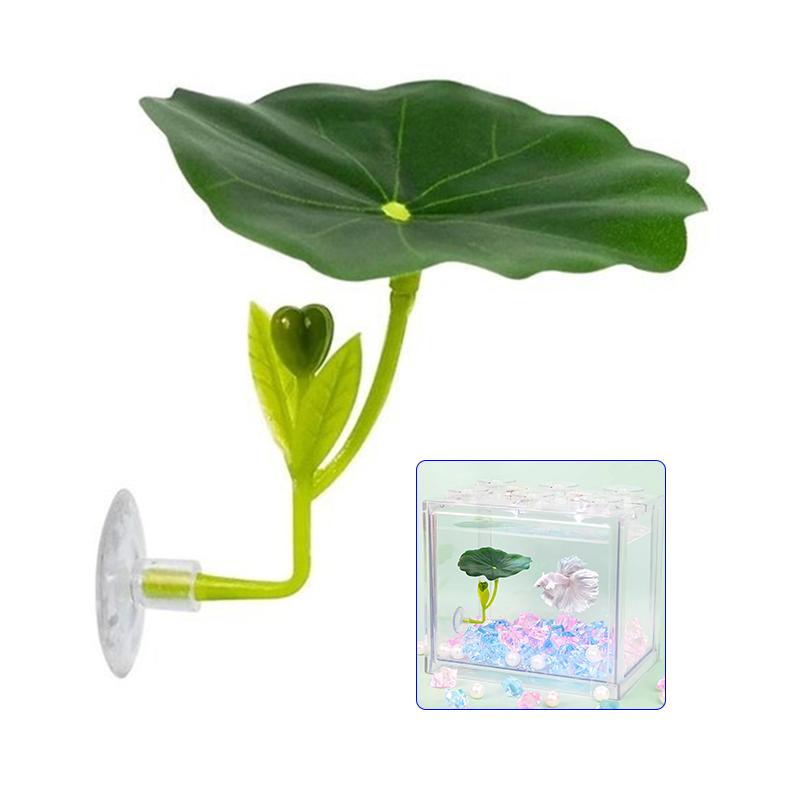 Planted Aquarium Betta - 1 шт. гамак с зеленым листом