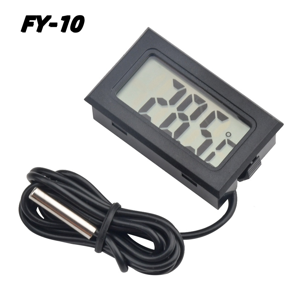 Мини ЖК-цифровой термометр FY- – обзор и цена Planted Aquarium Temperature