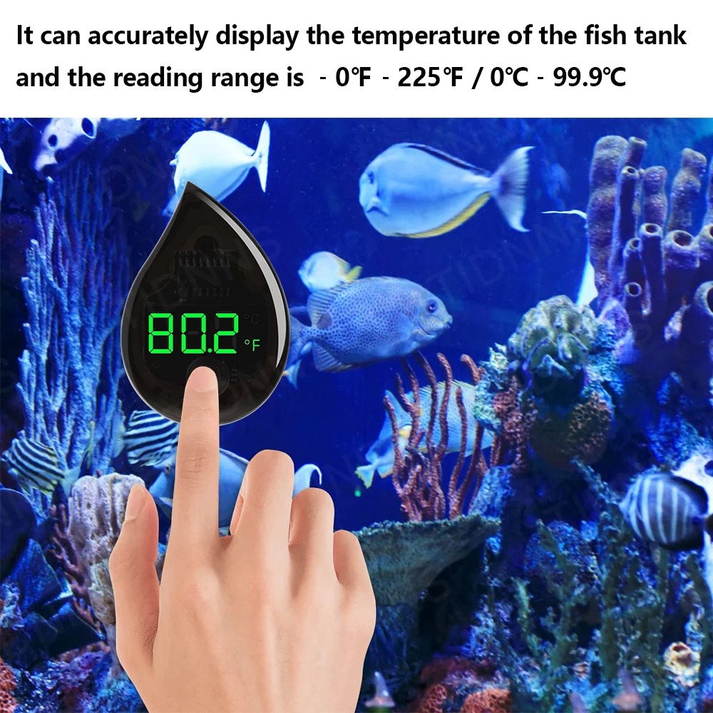 Самоклеящийся ЖК-термометр для – обзор и цена Planted Aquarium Temperature