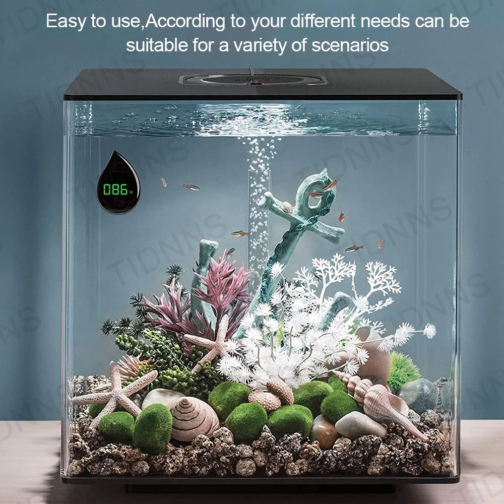Самоклеящийся ЖК-термометр для – обзор и цена Planted Aquarium Temperature
