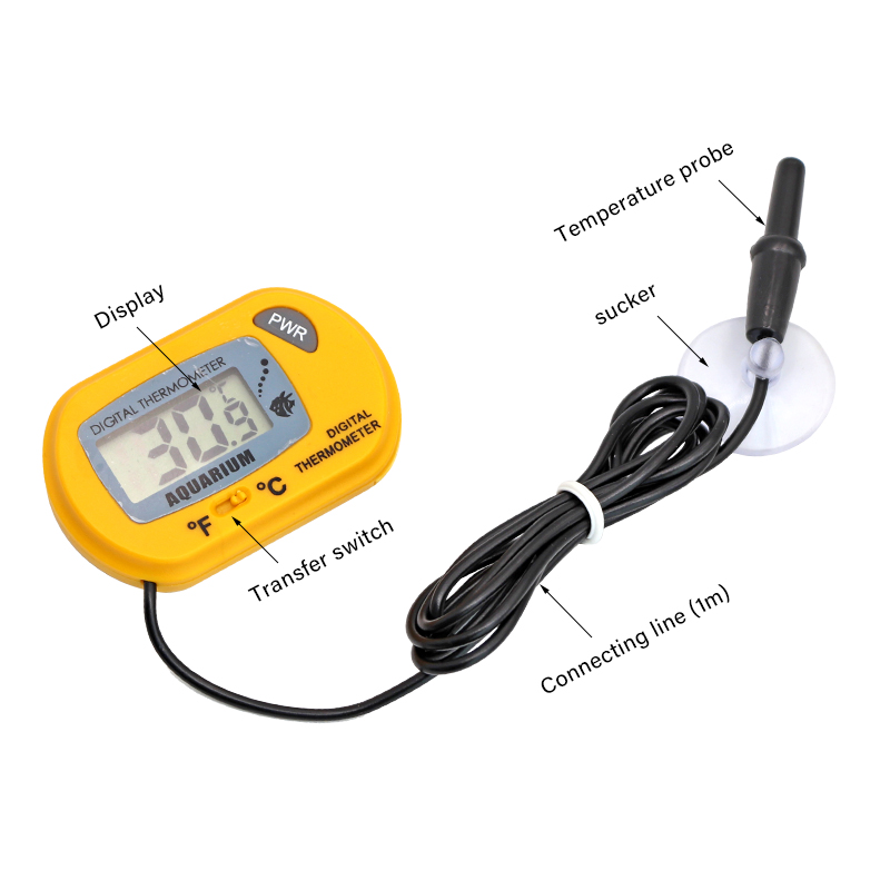Термометр для аквариума с ЖК-д – обзор и цена Planted Aquarium Temperature