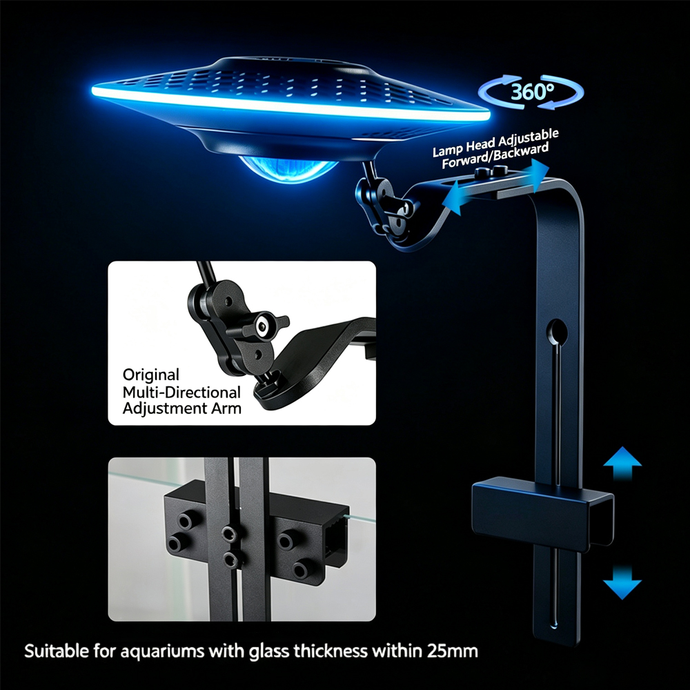 Новая светодиодная лампа UFO д – обзор и цена Led Planted Tank Light