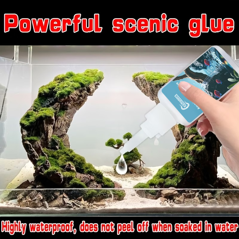 Клей для аквариумного ландшафт – обзор и цена Aquarium Plant Glue
