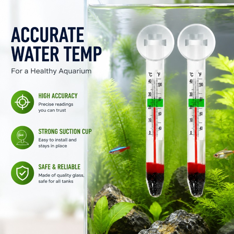 Стеклянный термометр для аквар – обзор и цена Planted Aquarium Temperature