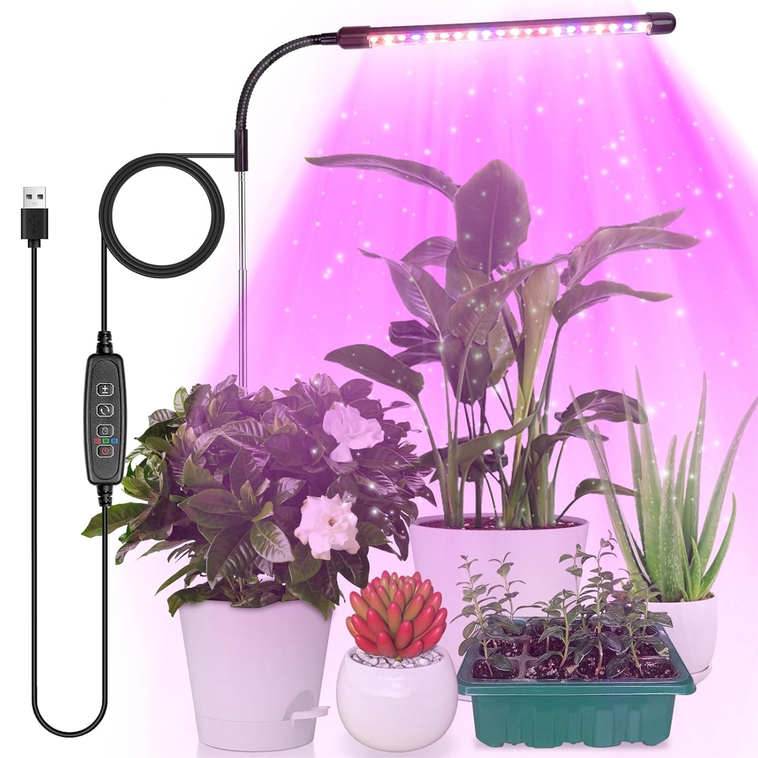 3 цвета, USB-лампа для выращив – обзор и цена Led Planted Tank Light