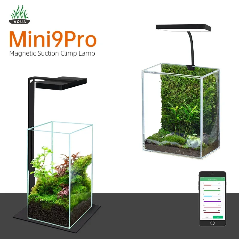 WEEK AQUA Mag Pro USB Нано-лам – обзор и цена Led Planted Tank Light