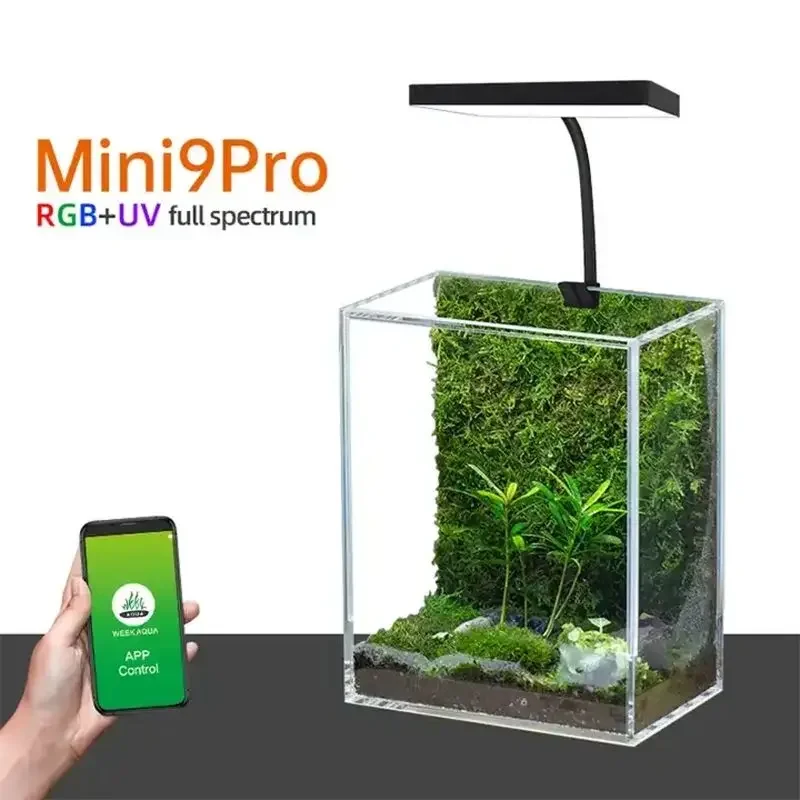 WEEK AQUA Mag Pro USB Нано-лам – обзор и цена Led Planted Tank Light