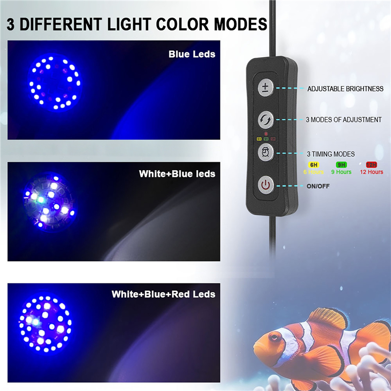 30 Вт аквариум с морской водой – обзор и цена Led Planted Tank Light