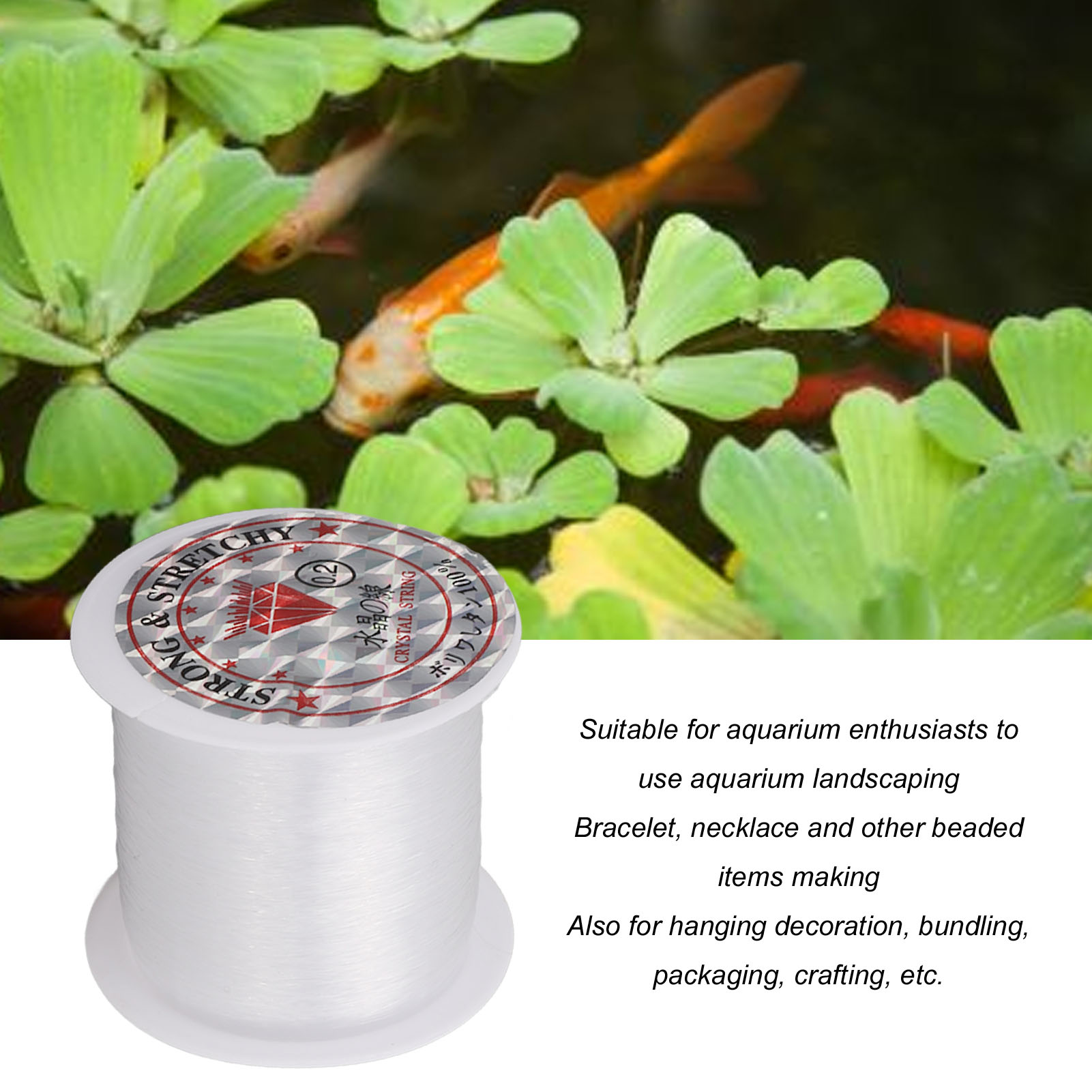 Прозрачный нейлоновый шнур тол – обзор и цена Planted Aquarium Making