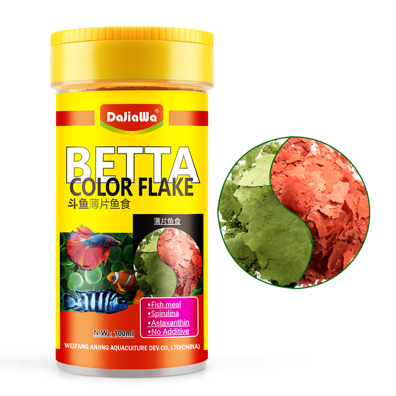 DaJiaWa Корм для рыб в виде хл – обзор и цена Tetra Food Betta Flakes
