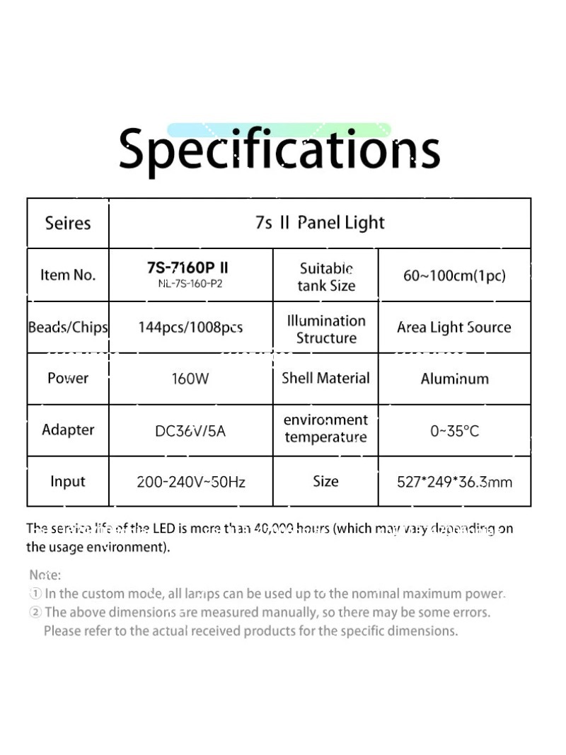 Светодиодный светильник для ак – обзор и цена Led Planted Tank Light